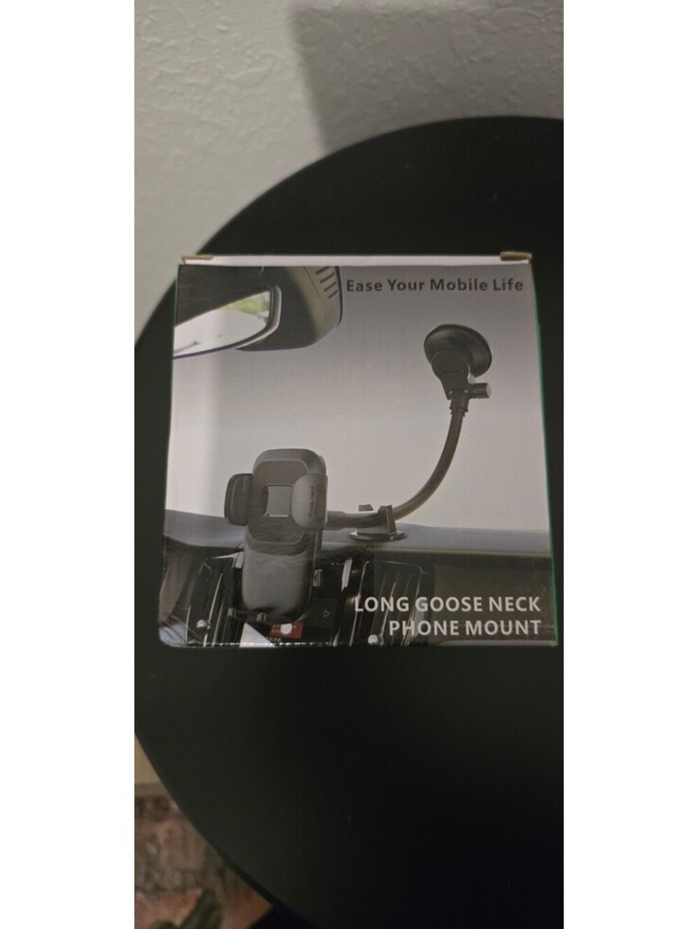 Long Goose Neck Phone Mount Car Holder with Flexible Arm